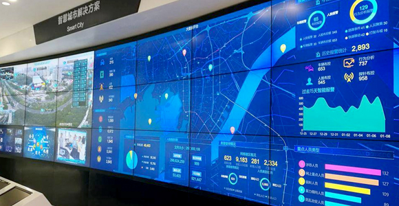 LCD液晶拼接屏成为安全监控的主流选择