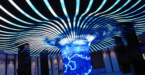 ​ 创意LED显示屏让艺术与美走进生活