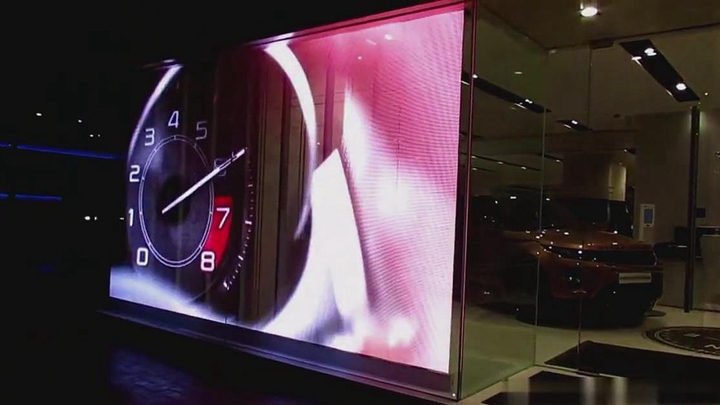 P3.91-7.81透明LED显示屏