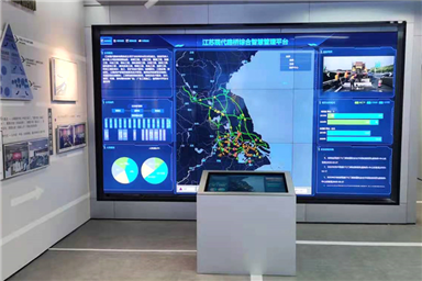 Jiangsu modern road and bridge comprehensive intelligent exhibition hall case