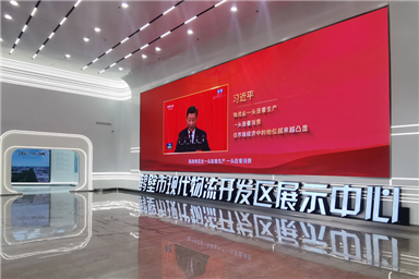 Exhibition Hall Case of Hebi Modern Logistics Development Zone Exhibition Center